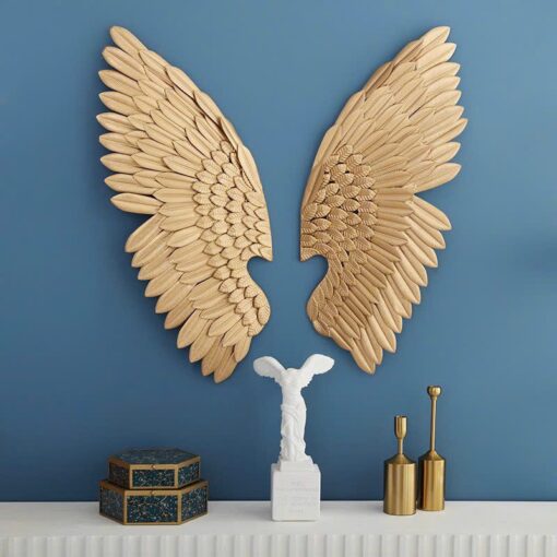 Tranh sắt decor đôi cánh nghệ thuật trang trí nội thất TX799