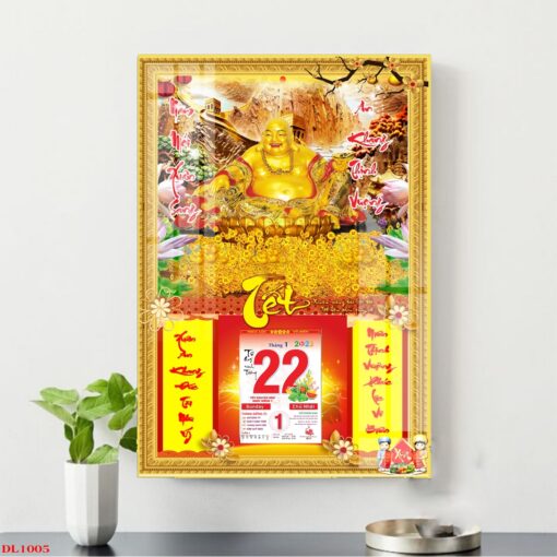 Tranh lịch phát tài phát lộc treo tường TL21