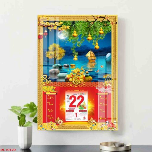 Tranh lịch thuận buồm xuôi gió treo tường TL78