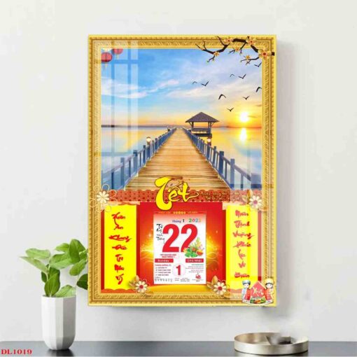 Tranh lịch phong cảnh thiên nhiên treo tường TL30