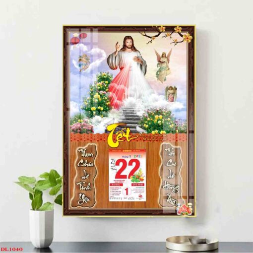 Tranh lịch tôn giáo đức chúa treo tường TL41