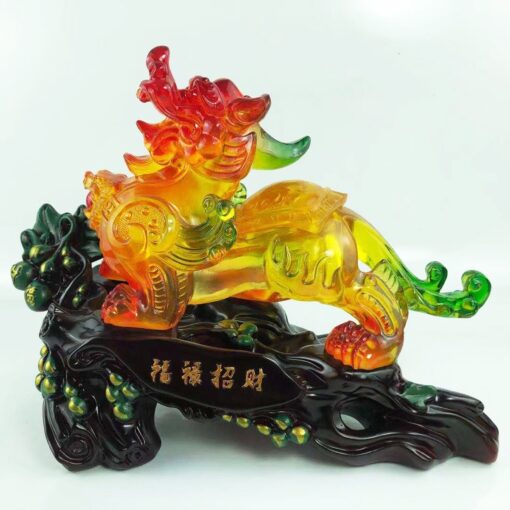 Tỳ hưu phong thuỷ tài lộc may mắn DPT16