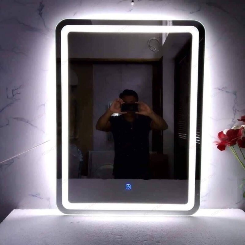 Gương led chữ nhật decor trang trí nội thất GCS14 - Ảnh 3