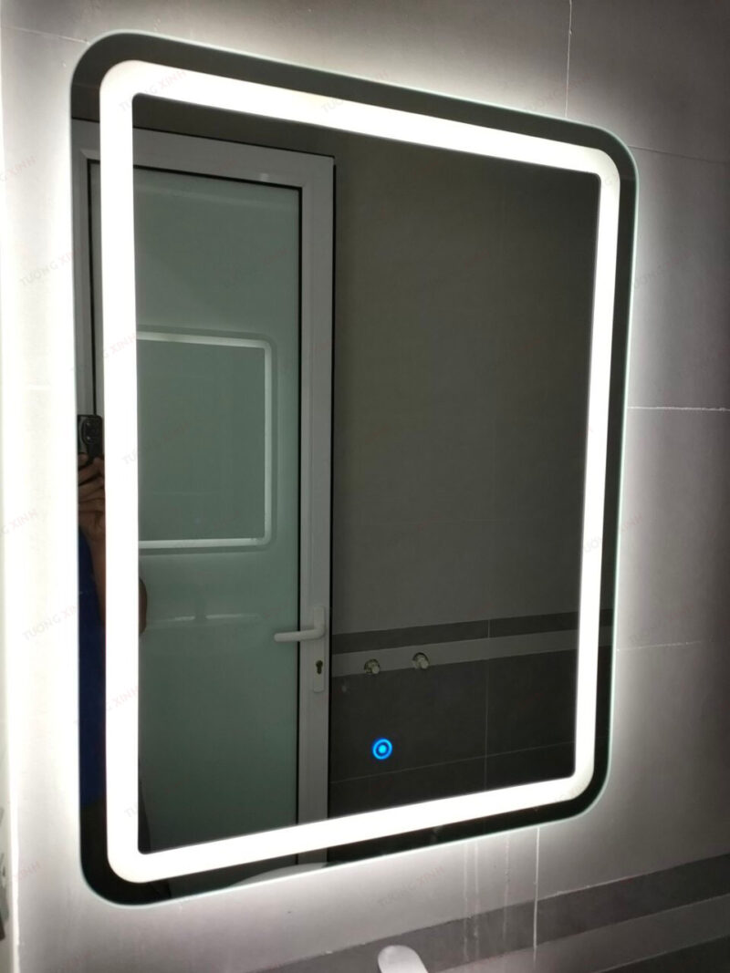 Gương led chữ nhật decor trang trí nội thất GCS14 - Ảnh 2