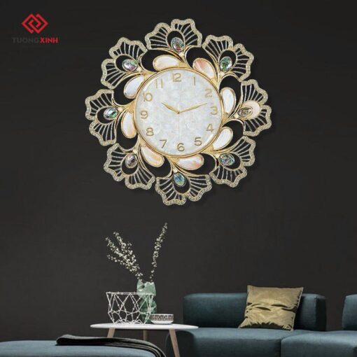 Đồng hồ tân cổ điển cao cấp trang trí nội thất sang trọng DHA327