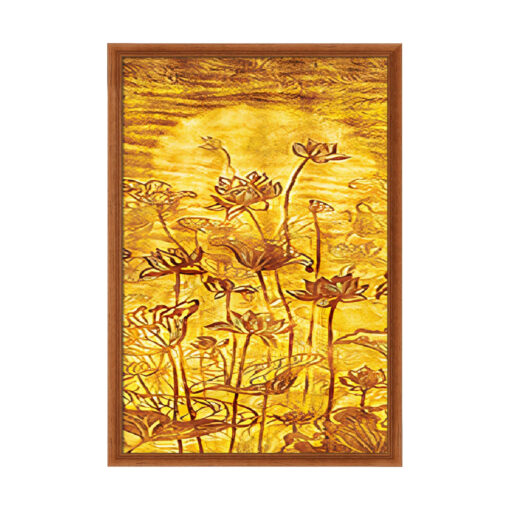 Tranh dán tường trúc chỉ trang trí phòng thờ TDT295