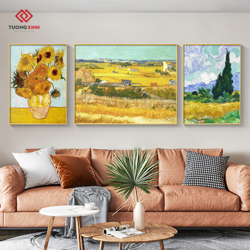 Tranh tráng gương phong cảnh nghệ thuật TG3410