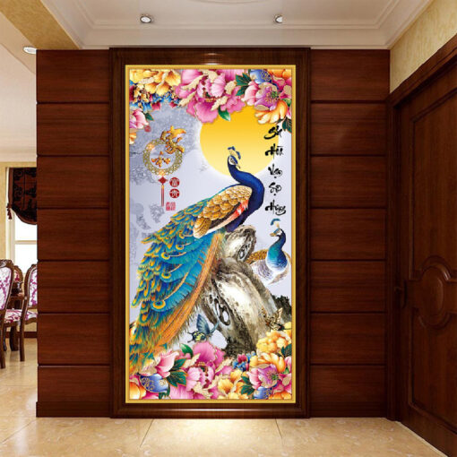 Tranh dán tường 3D công thành danh toại TDT226