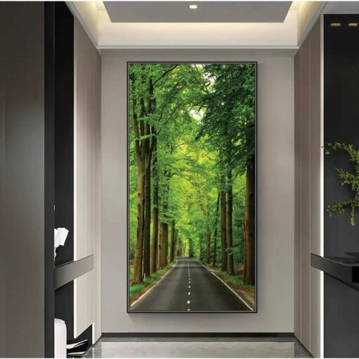 Tranh dán tường 3D phong cảnh thiên nhiên TDT200