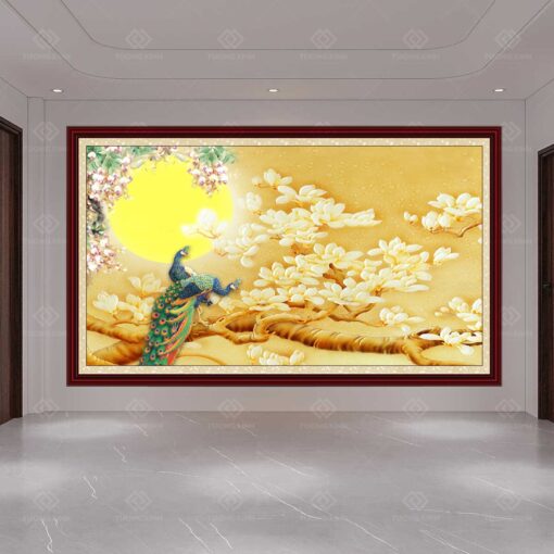 Tranh dán tường 3D công thành danh toại TDT102