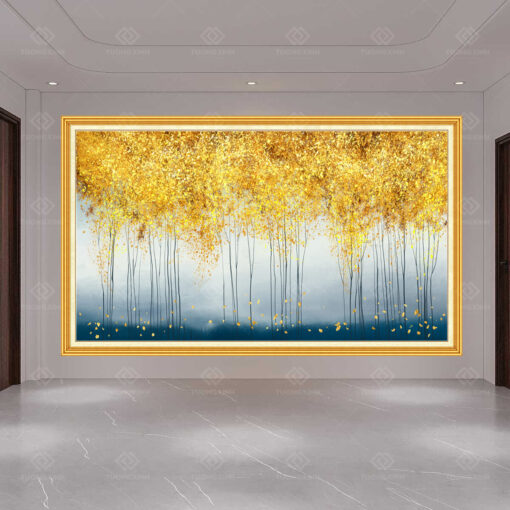 Tranh dán tường 3D trừu tượng TDT135