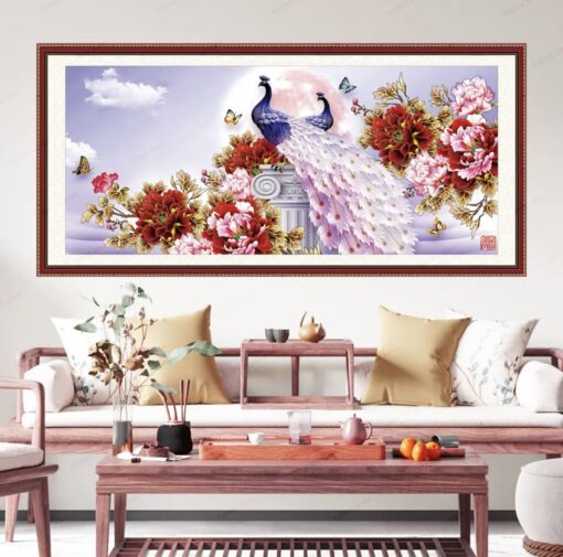 Tranh dán tường 3D công thành danh toại TDT259