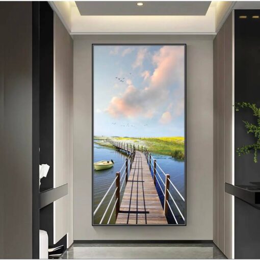 Tranh dán tường 3D phong cảnh TDT185