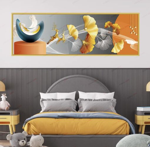 Tranh dán tường 3D trừu tượng TDT282