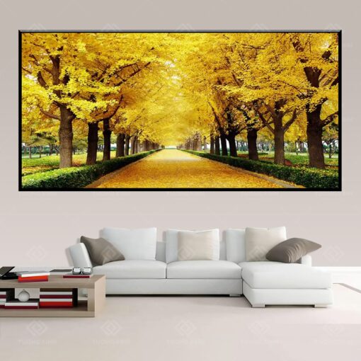 Tranh dán tường 3D phong cảnh TDT173