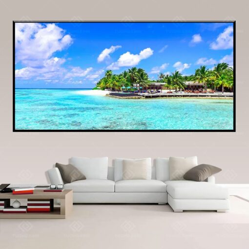 Tranh dán tường 3D phong cảnh TDT176