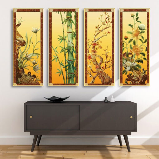 Tranh treo tường Tứ Quý TQ3609