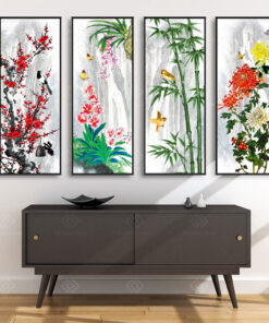 Tranh treo tường Tứ Quý TQ3630