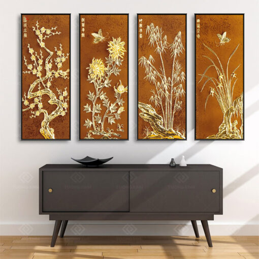 Tranh treo tường Tứ Quý TQ3637