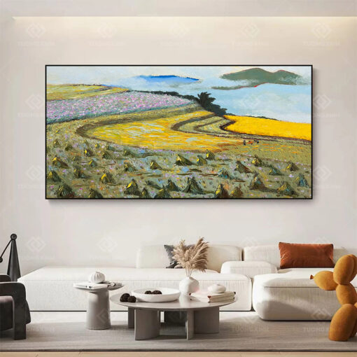 Tranh tráng gương Art thềm hoa TG3675