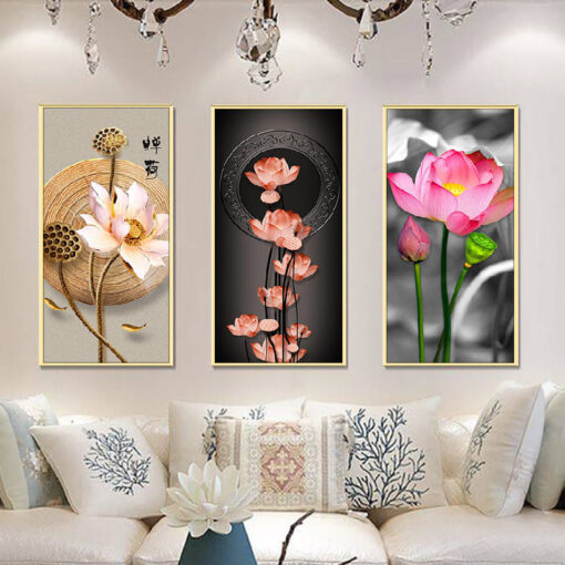 Tranh treo tường hoa sen TG3486