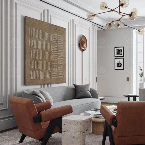 Tranh tráng gương Art trừu tượng TG3711