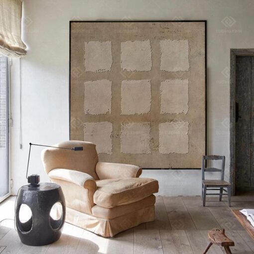 Tranh tráng gương Art trừu tượng TG3708