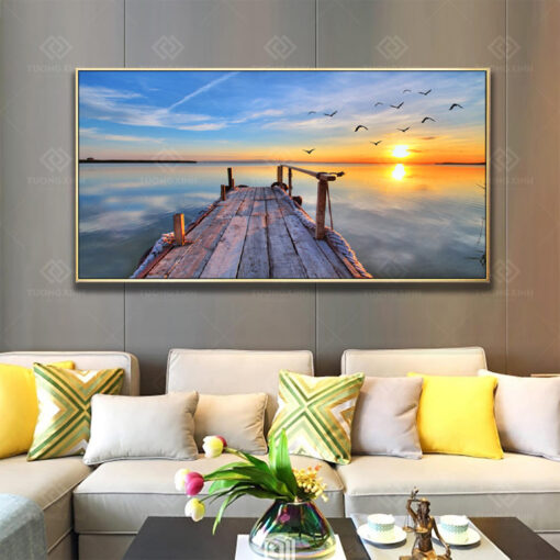 Tranh treo tường phong cảnh biển TG3756