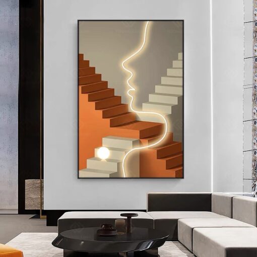 Tranh trừu tượng nghệ thuật TG3799