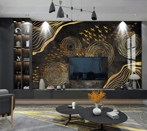 Tranh pvc tráng gương ốp tường TC1331