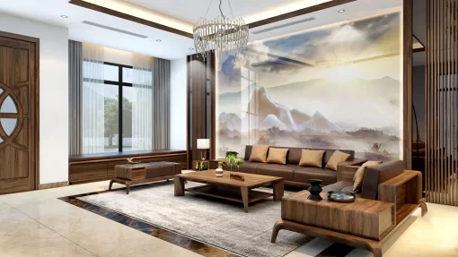 Tranh pvc tráng gương ốp tường TC1186