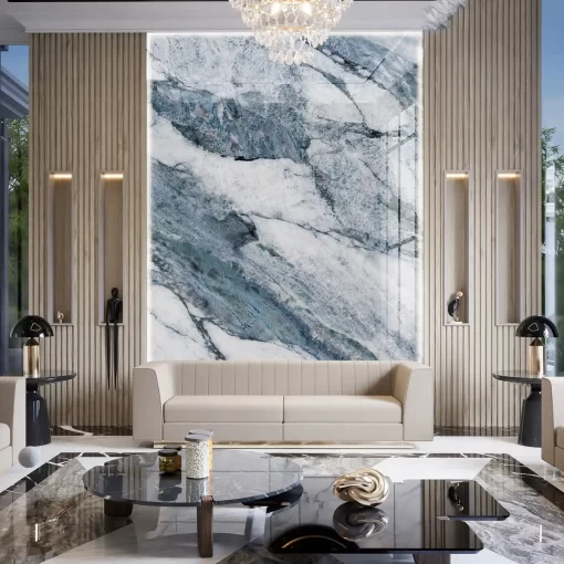 Tranh pvc tráng gương ốp tường TC40