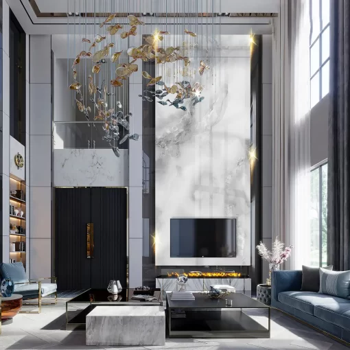 Tranh pvc tráng gương ốp tường TC47