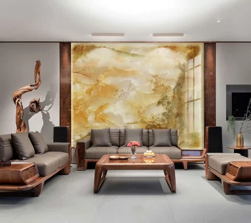 Tranh pvc tráng gương ốp tường TC54