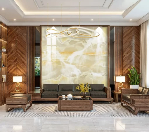 Tranh pvc tráng gương ốp tường TC67