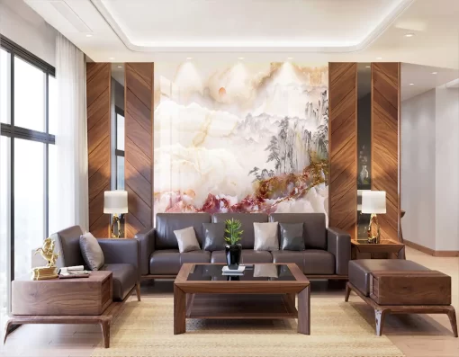 Tranh pvc tráng gương ốp tường TC81