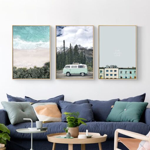 Tranh phong cảnh thiên nhiên Bắc Âu TG4061