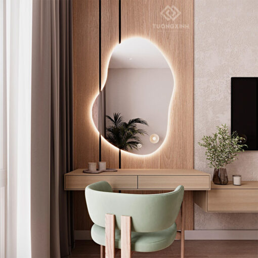 Gương Led decor trang trí nội thất GC218