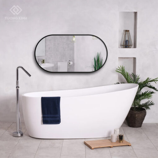 Gương viền nhôm decor trang trí nội thất GC230