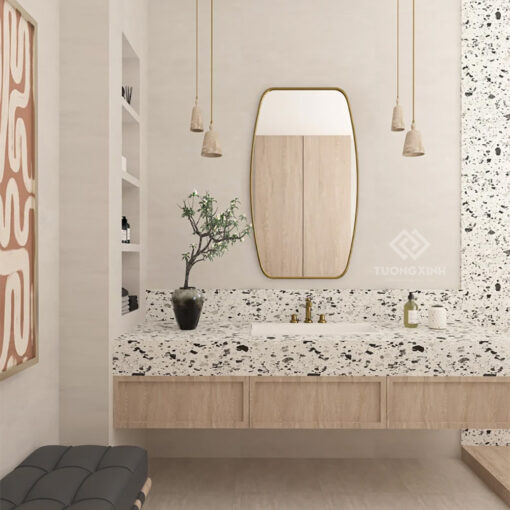 Gương viền nhôm decor trang trí nội thất GC228