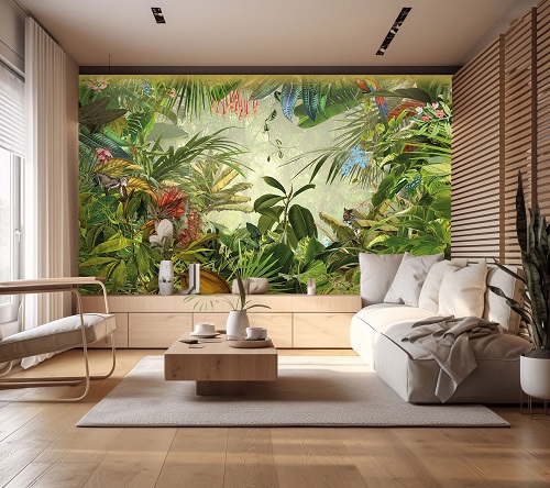 Luxury modern apartment with comfortable pillow decor generated