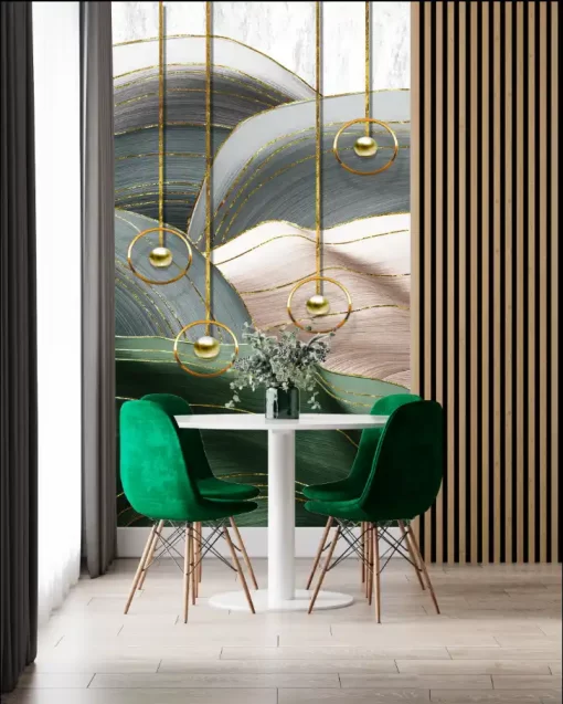 Tranh dán tường khổ lớn phong cảnh 3D TDT450