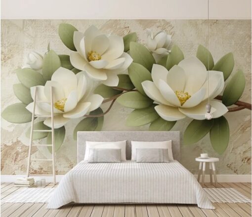 tranh dán tường phòng ngủ