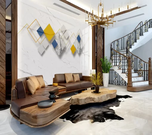 Tranh pvc tráng gương ốp tường TC18