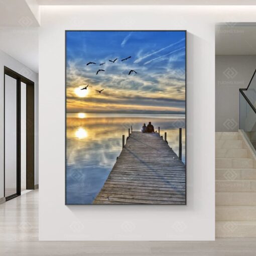 Tranh phong cảnh biển nghệ thuật TG4089