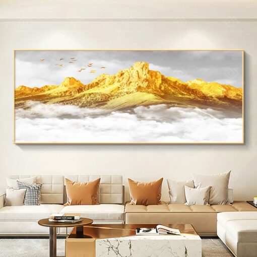 Tranh phong cảnh đồi núi hùng vĩ TG4040