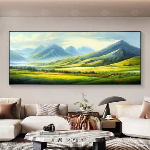 Tranh phong cảnh núi non hùng vĩ TG4032