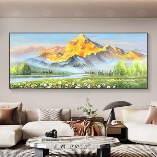 Tranh phong cảnh núi non hùng vĩ TG4039