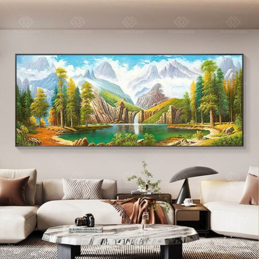Tranh phong cảnh núi rừng TG4043