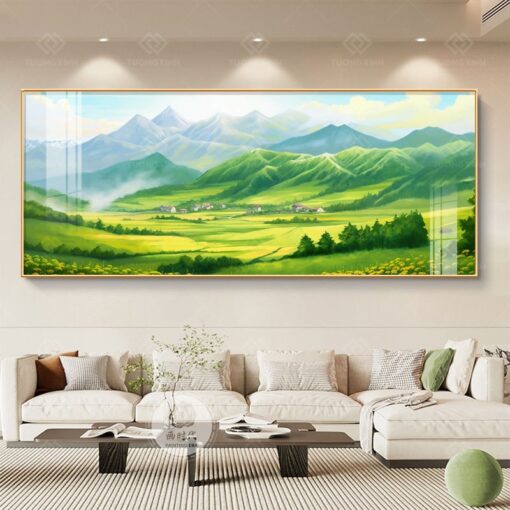 Tranh phong cảnh núi non hùng vĩ TG4034